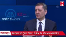 Son dakika haberi: Bakan Selçuk'tan 20 bin ek atama müjdesi