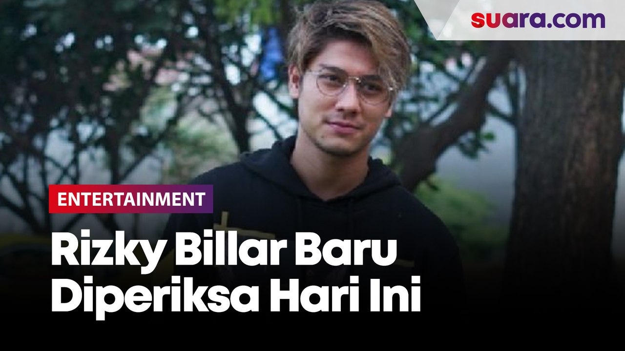 Semalam Kelelahan, Rizky Billar Baru Diperiksa Sebagai Tersangka Hari Ini