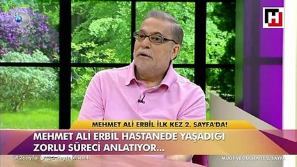 Mehmet Ali Erbil'in duygusal anları