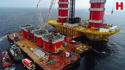 1915 Çanakkale Köprüsü yükseliyor