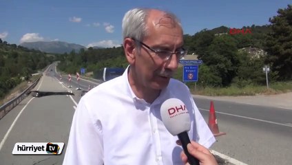 Turistik ilçenin çöken yolu 2 aydır onarılamadı
