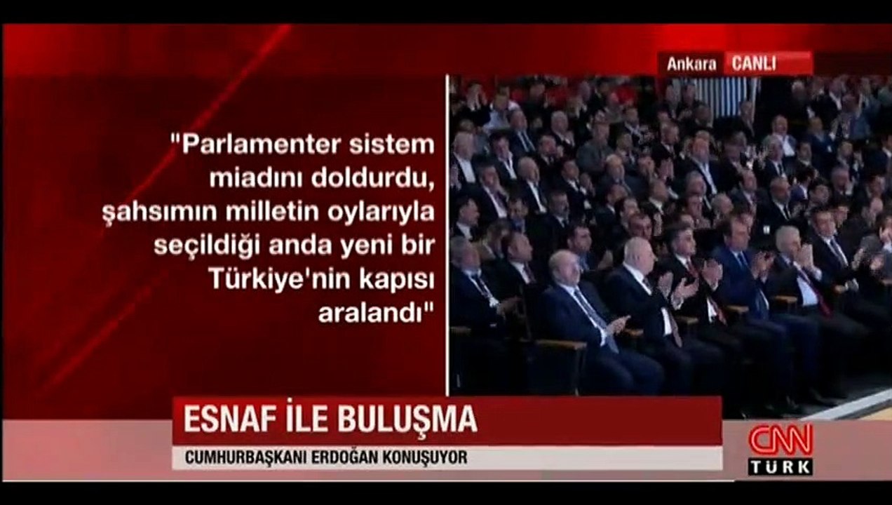 Erdoğan: Her partiye eşit mesafedeyim