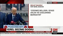 Devlet Bahçeli: Ankara dün zillete teslim olmadı olmayacaktır