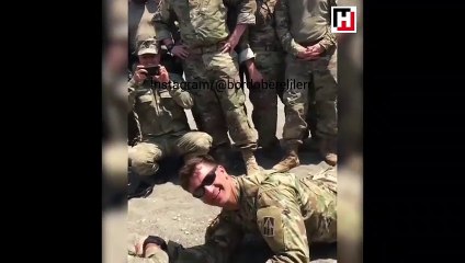 Mehmetçik, bilek güreşi yaptığı Amerikan askerini hayata küstürdü