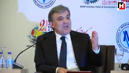 Abdullah Gül uzun zaman sonra ilk kez konuştu