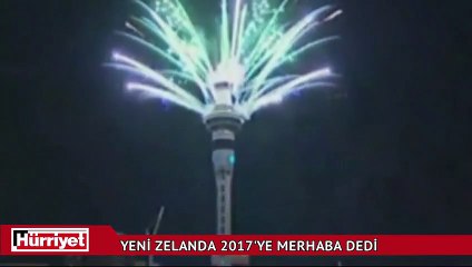 Yeni Zelanda 2017'ye merhaba dedi