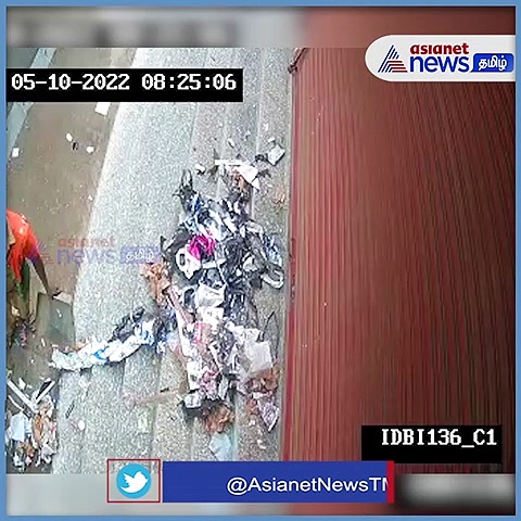 Video : தீபாவளி காசு எங்கே?  கோவையில் கடை முன்பு குப்பை கொட்டி அசுத்தம் செய்த தூய்மைப் பணியாளர்! 