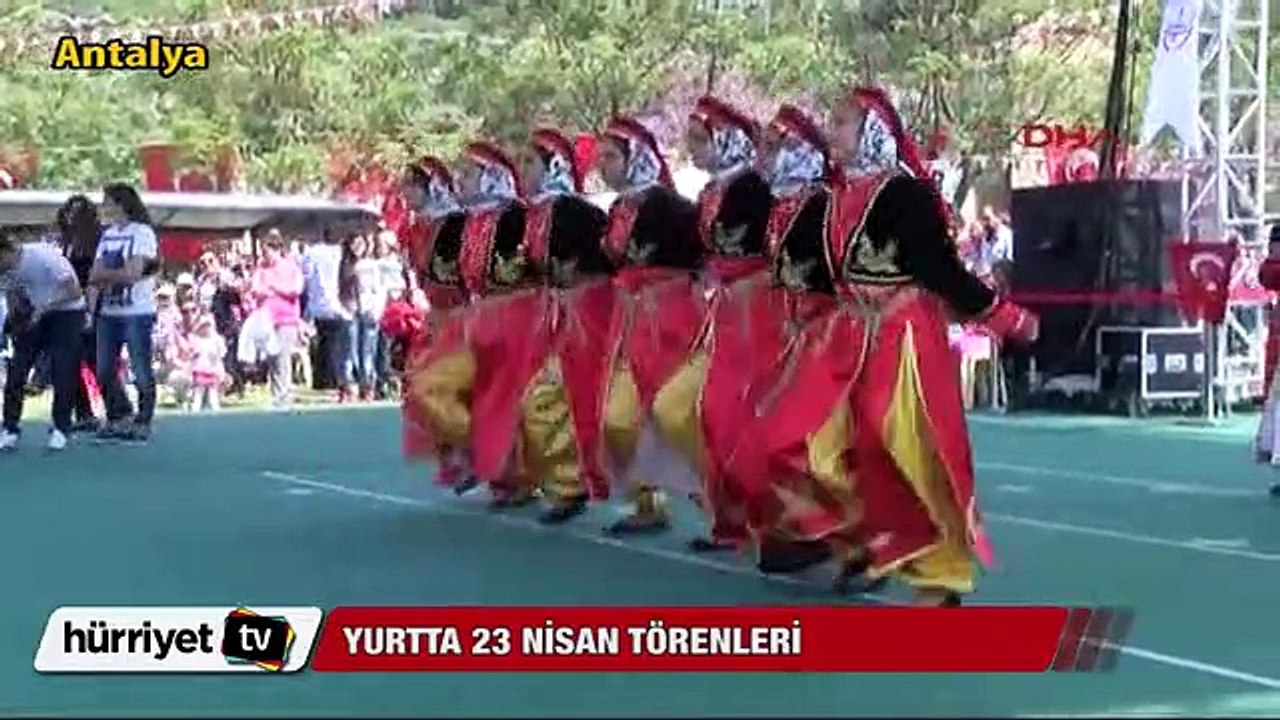 Yurttan 23 Nisan kutlamaları