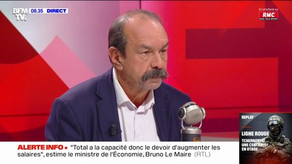 Philippe Martinez: "On aurait pu voir rapidement les choses évoluer dans le bon sens mais le fait de réquisitionner a mis le feu aux poudres"