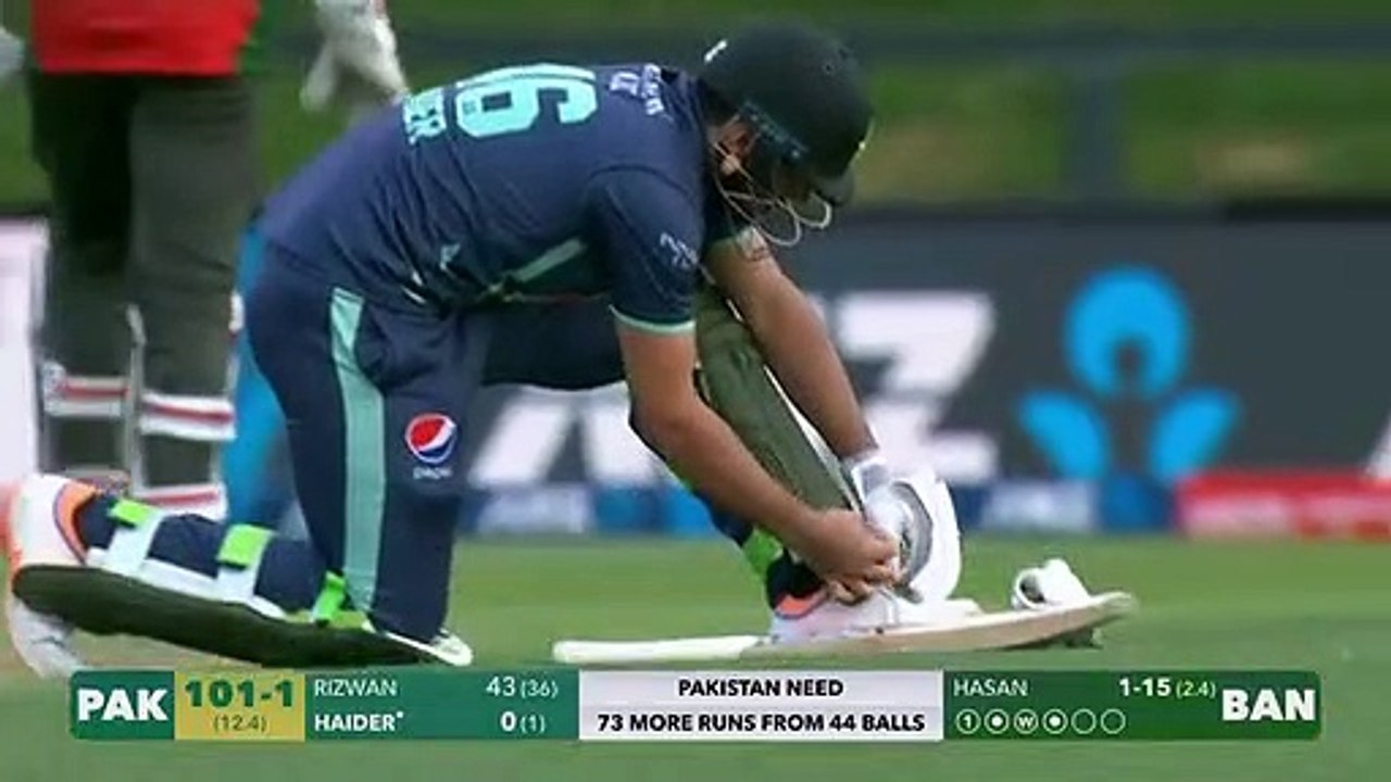 Babar Azam out