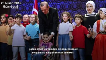 Son dakika... Cumhurbaşkanı Erdoğan'dan 23 Nisan mesajı