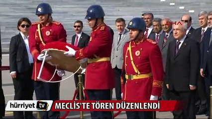 Meclis'te tören düzenlendi