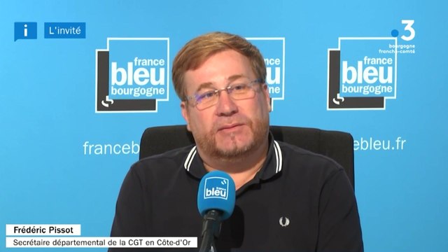 Grève dans les raffineries : Frédéric Pissot, secrétaire général de la CGT en Côte-d'Or