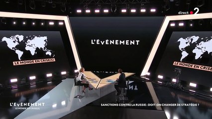 Extrait de "L'événement" avec Emmanuel Macron sur France 2