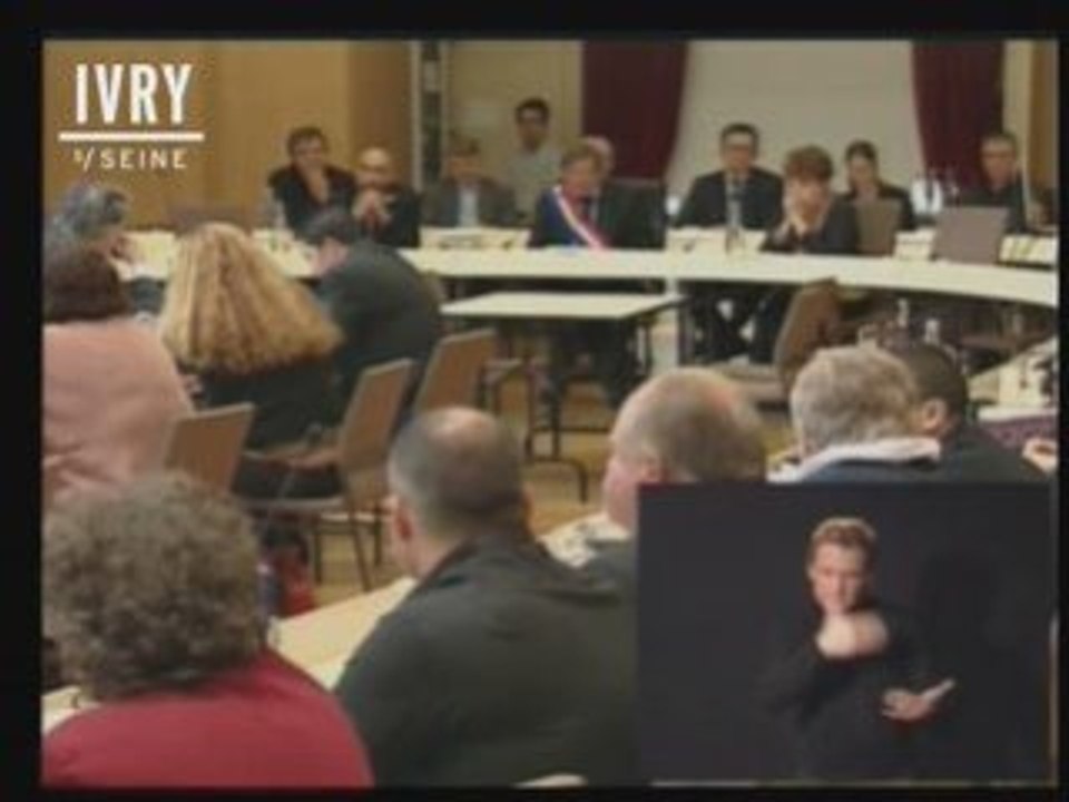 Election du maire - Ivry - Discours de Pierre Gosnat