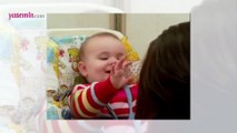 Bebeklere uygulanan Donuk Yüz Deneyi sosyal medyada ilgi gördü!