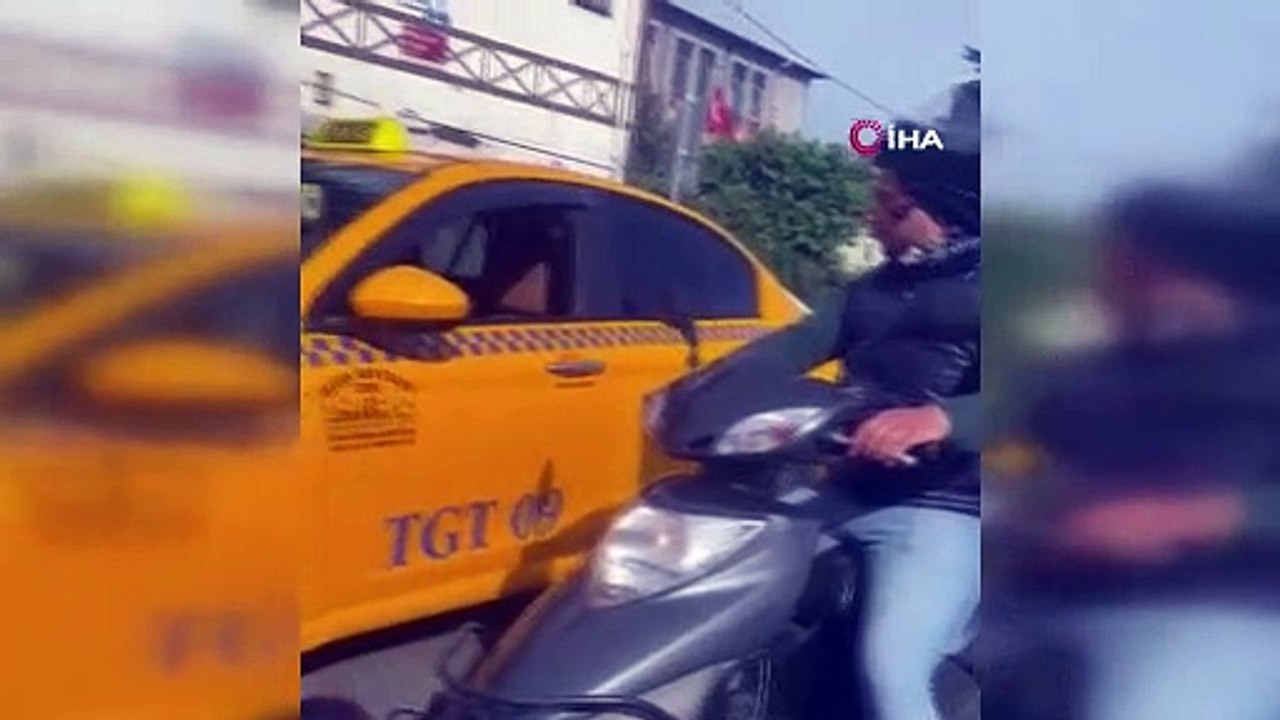 Küçükçekmece’de taksici dehşeti: Ekmek bıçağıyla saldırdı, arabayı üzerine sürdü