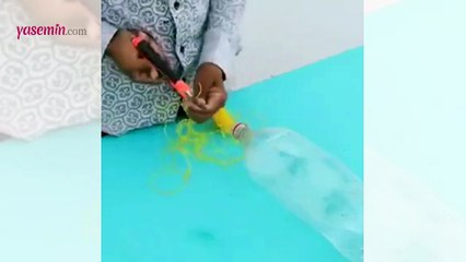 Ağaçtan meyve toplamak için pratik yöntem!