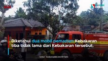 Kebakaran Hanguskan Tiga Rumah di Cijangkar Sukabumi, Pemilik Dengar Ledakan