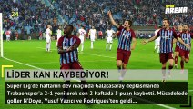 Trabzonspor lider Galatasaray'ı devirdi!
