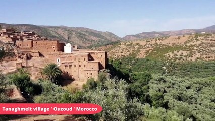 Tanaghmelt village ' Ouzoud ' Morocco