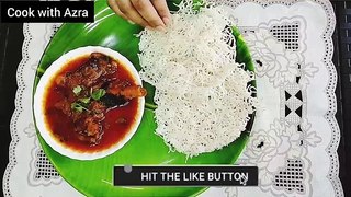 Mutton Paya with Idiyappam | South Indian Recipe |Delicious Recipe by Azra