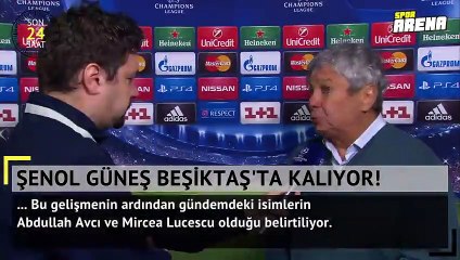 Güneş olmadı, rota Avcı ve Lucescu!