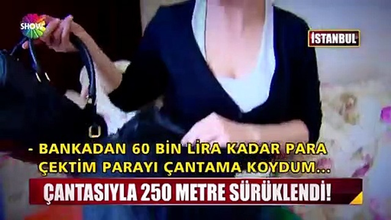 Güngören'de gaspçılara direnen kadın 250 metre sürüklendi