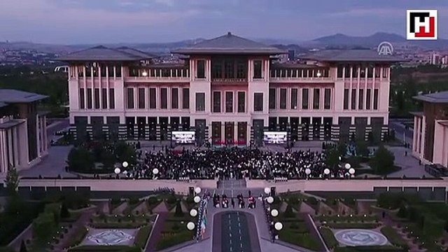 Cumhurbaşkanı Erdoğan, 30 Ağustos Zafer Bayramı dolayısıyla verilen resepsiyonda konuştu