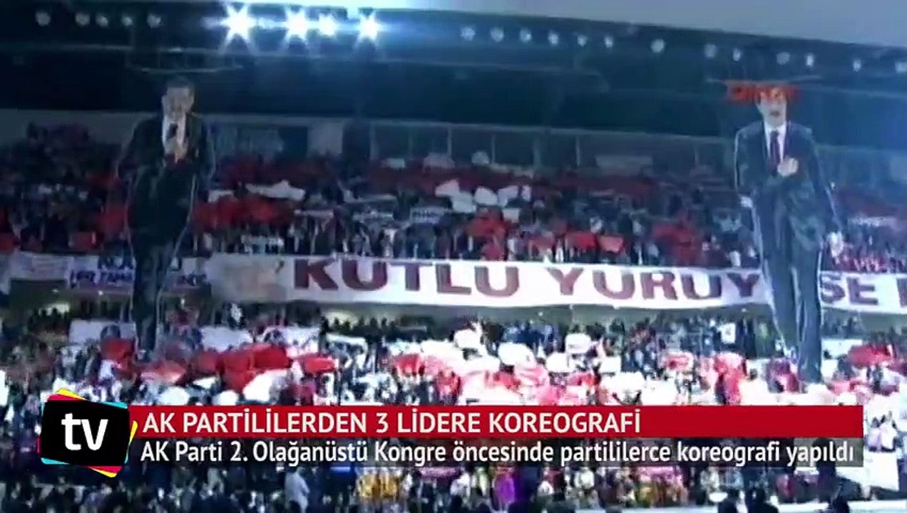 AK Partililerden 3 lidere koreografi