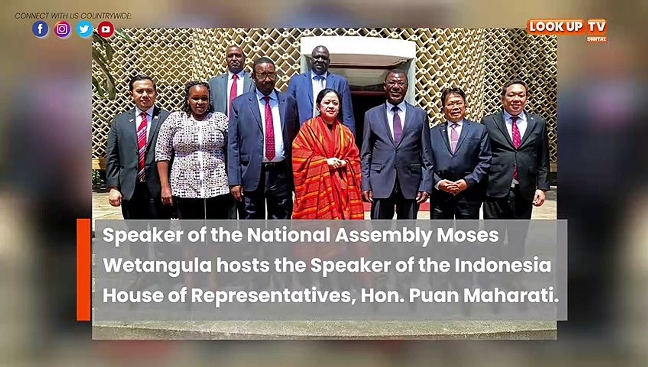 Wetangula hosts Speaker of the Indonesia House of Representatives