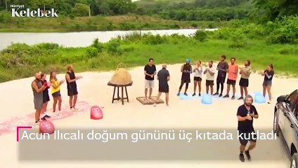 Acun Ilıcalı doğum gününü üç kıtada kutladı.