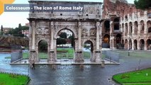 Colosseum , The icon of Rome Italy