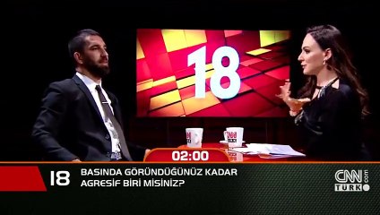 Basında göründüğünüz kadar agresif biri misiniz?