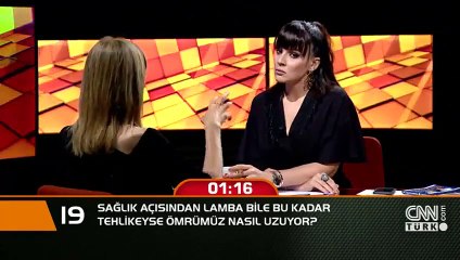Sağlık açısından lamba bile bu kadar tehlikeliyse ömrümüz nasıl uzuyor?