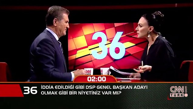 DSP Genel Başkan Adayı olmak gibi bir niyetiniz var mı?