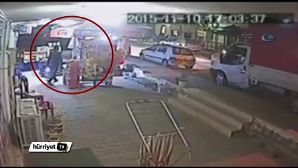 4 yaşındaki çocuğun kaçırılma anı kamerada