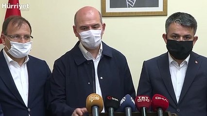 Bakan Soylu'dan selde hasara uğrayan vatandaşlara yardım duyurusu