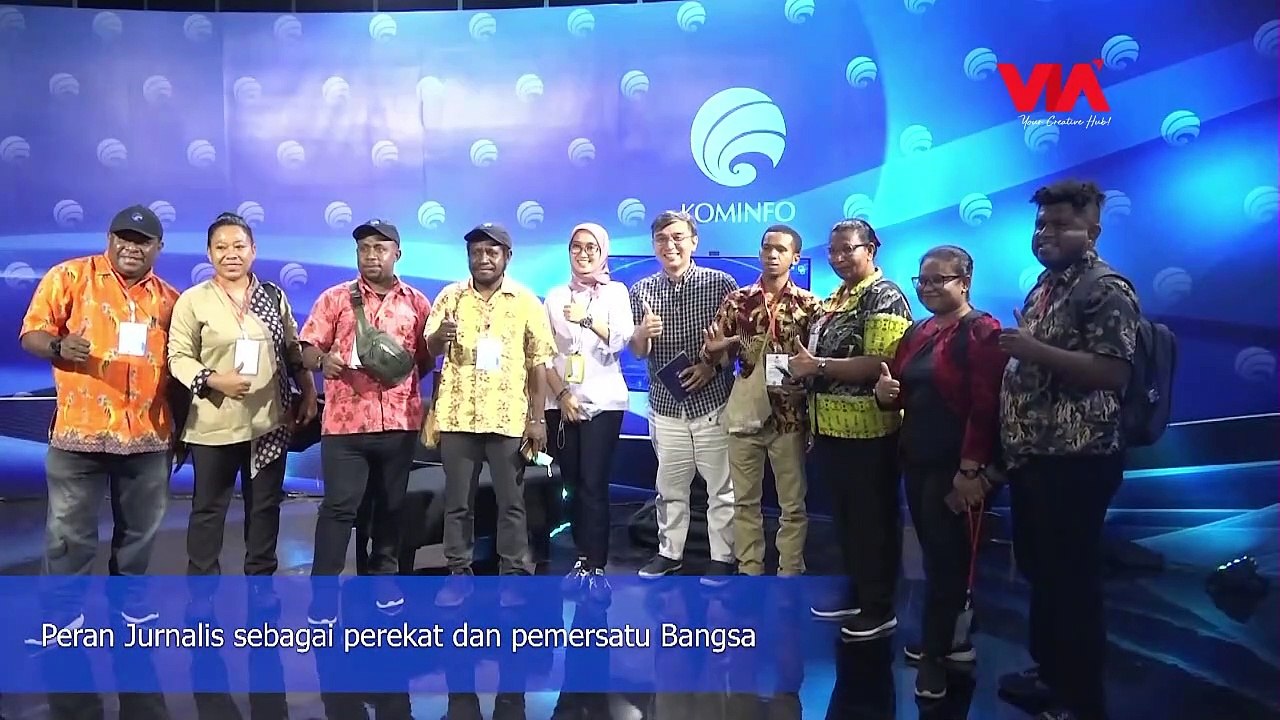 KUNJUNGAN JURNALIS PAPUA