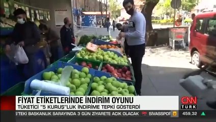 Fiyat etiketlerde 'indirim oyunu'