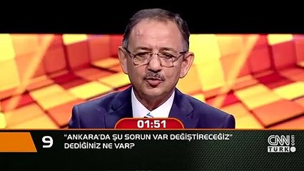 Ankara’da şu sorun var değiştireceğiz dediğiniz ne var?