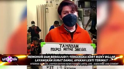 DATANG KE RUTAN MEMOHON AMPUN TERSANGKA KDRT RIZKY BILLAR MEMOHON SURAT DAMAI LESTI TERIMA_360p
