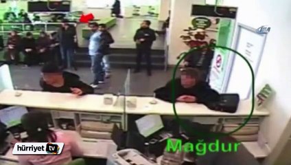 Önce takip etti sonra 500 bin TL'sini çaldı