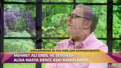 Mehmet Ali Erbil’in 40 yaş küçük sevgilisi ilk kez konuştu
