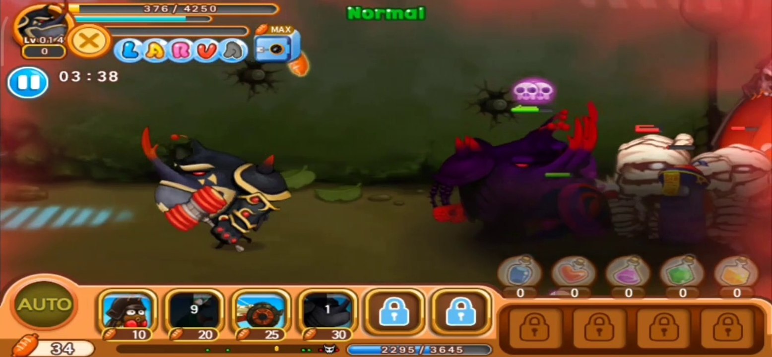 Get More Unit - Larva Heroes: Lavengers Gameplay Part 5