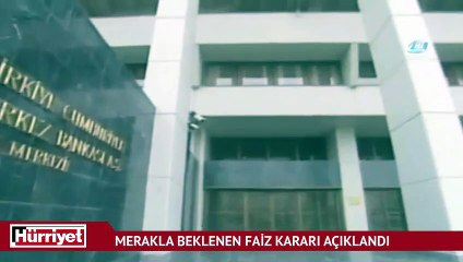 Merakla beklenen faiz kararı açıklandı