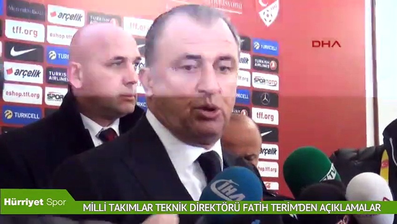 Türkiye Milli Takımlar Teknik Direktörü Fatih Terim’den açıklamalar
