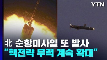 北, 이번엔 장거리순항미사일...김정은 "핵 운용 공간 계속 확대" / YTN