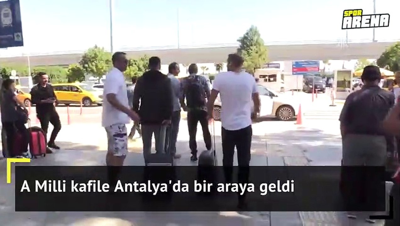 Milli kafile Antalya'da!