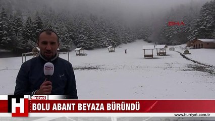 ABANT BEYAZA BÜRÜNDÜ